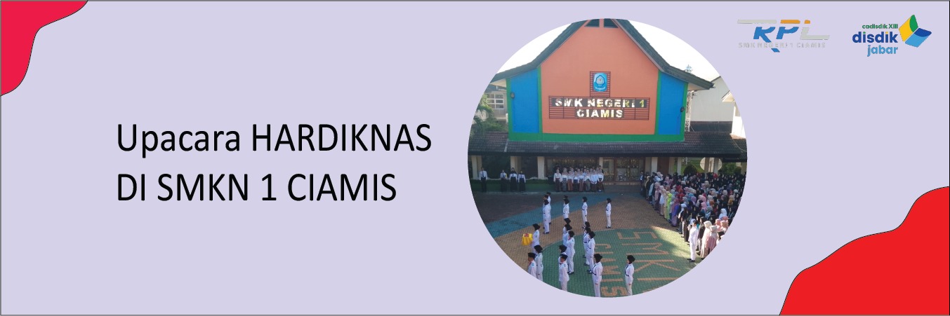 Upacara Hardiknas SMKN 1 CIAMIS